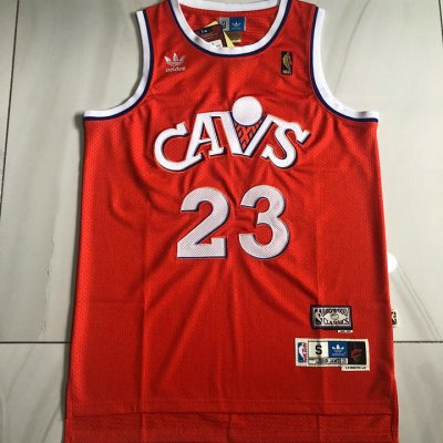 Maillot de Basket #23 James Cleveland Cavaliers authentique orange